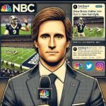 drew brees makes his nbc debut, internet amazed by his new hair